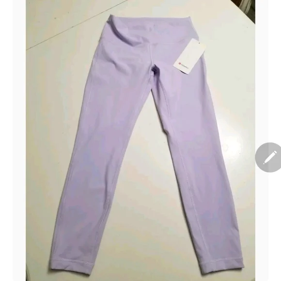 Lululemon Wunder Under HRTight 25"*Luxtreme Lined Lavender Dewsz8 ⚠️price firm